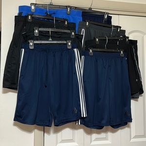 Men’s shorts Nike, Adidas, etc 8 pair lot